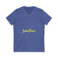 Solar Glow Unisex Jersey Short Sleeve V-Neck Tee - snazzymerch