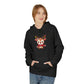Cute Christmas Reindeer Fleece Hoodie – Holiday Edition Printify