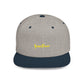 Solar Power Retro Flat Bill Snapback - snazzymerch