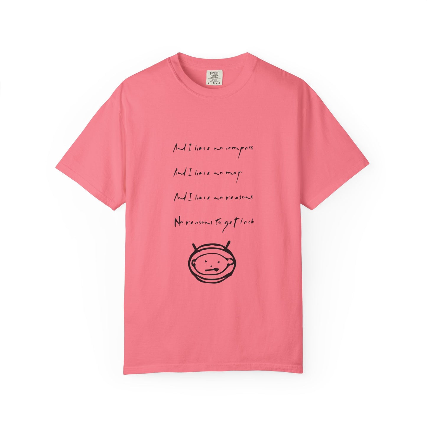 Minimalist Music Unisex Garment-Dyed T-shirt - snazzymerch