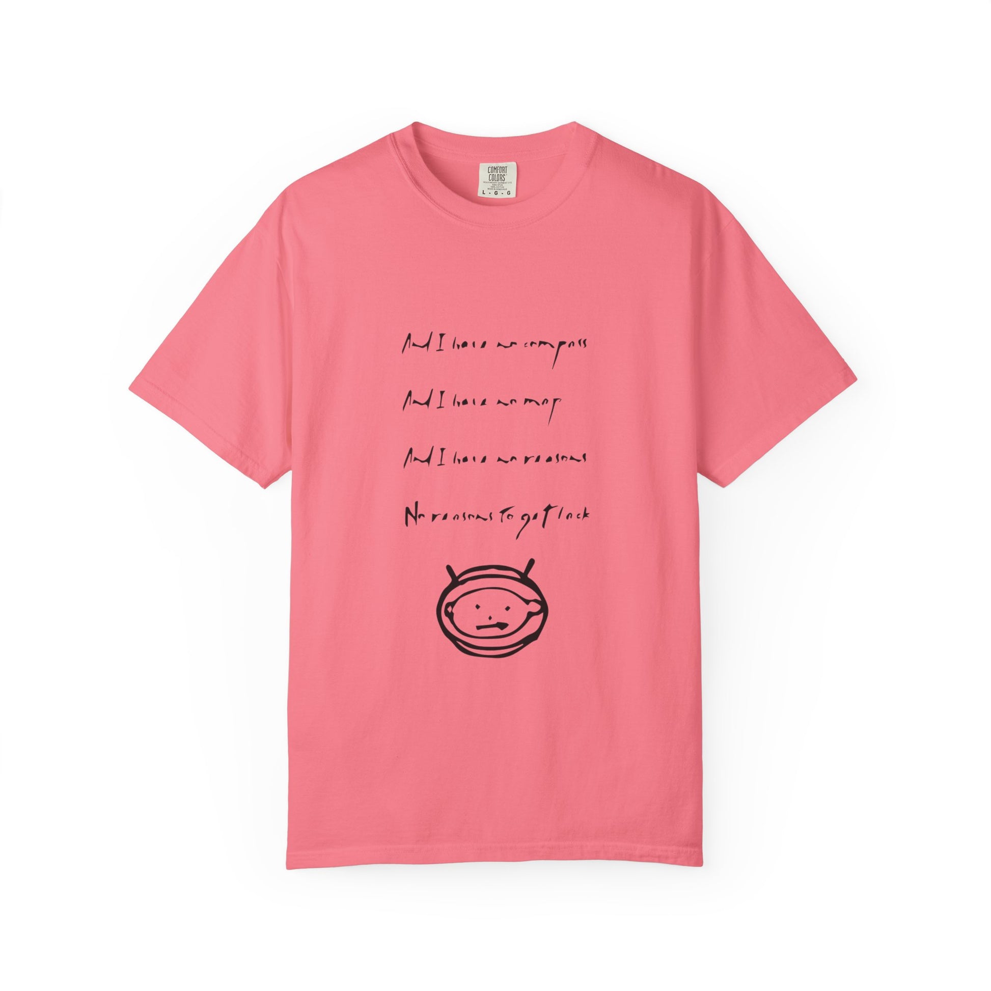 Minimalist Music Unisex Garment-Dyed T-shirt - snazzymerch