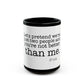 Strong & Brave Black Mug (11oz, 15oz) - snazzymerch