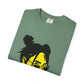 Billie Eilish Inspired Dyed T-shirt – Neon Mood Portrait Edition Printify