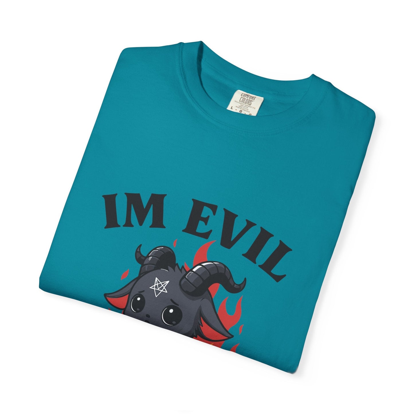 Dyed T-shirt – Snazzy Evil Edition Printify