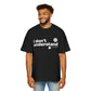 I Don’t Understand Men's Heavy Oversized Tee - snazzymerch