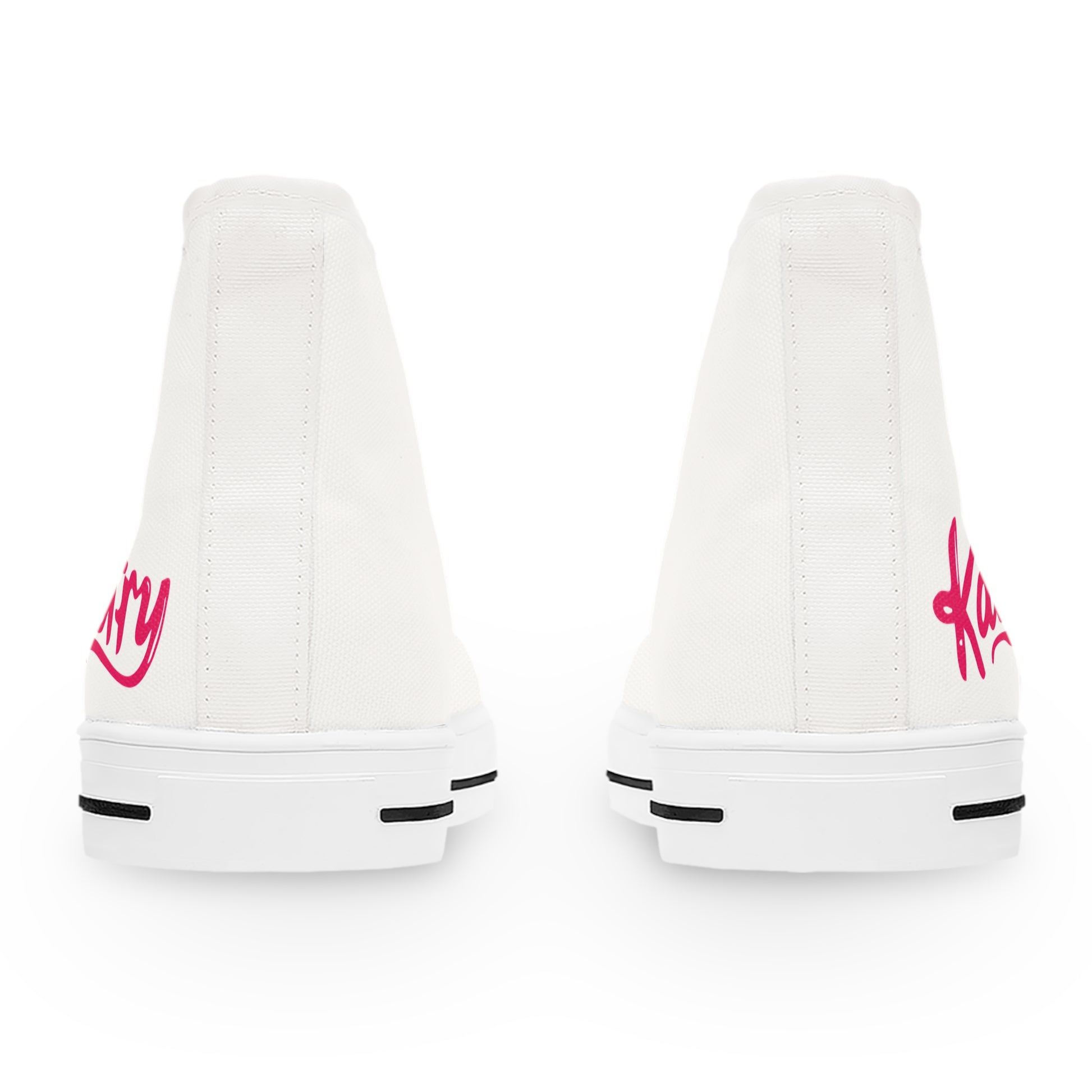 Katy Perry Pop Signature – Women's High Top Top Sneakers Printify