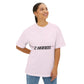 Groovy Retro Unisex Oversized Boxy Tee - snazzymerch