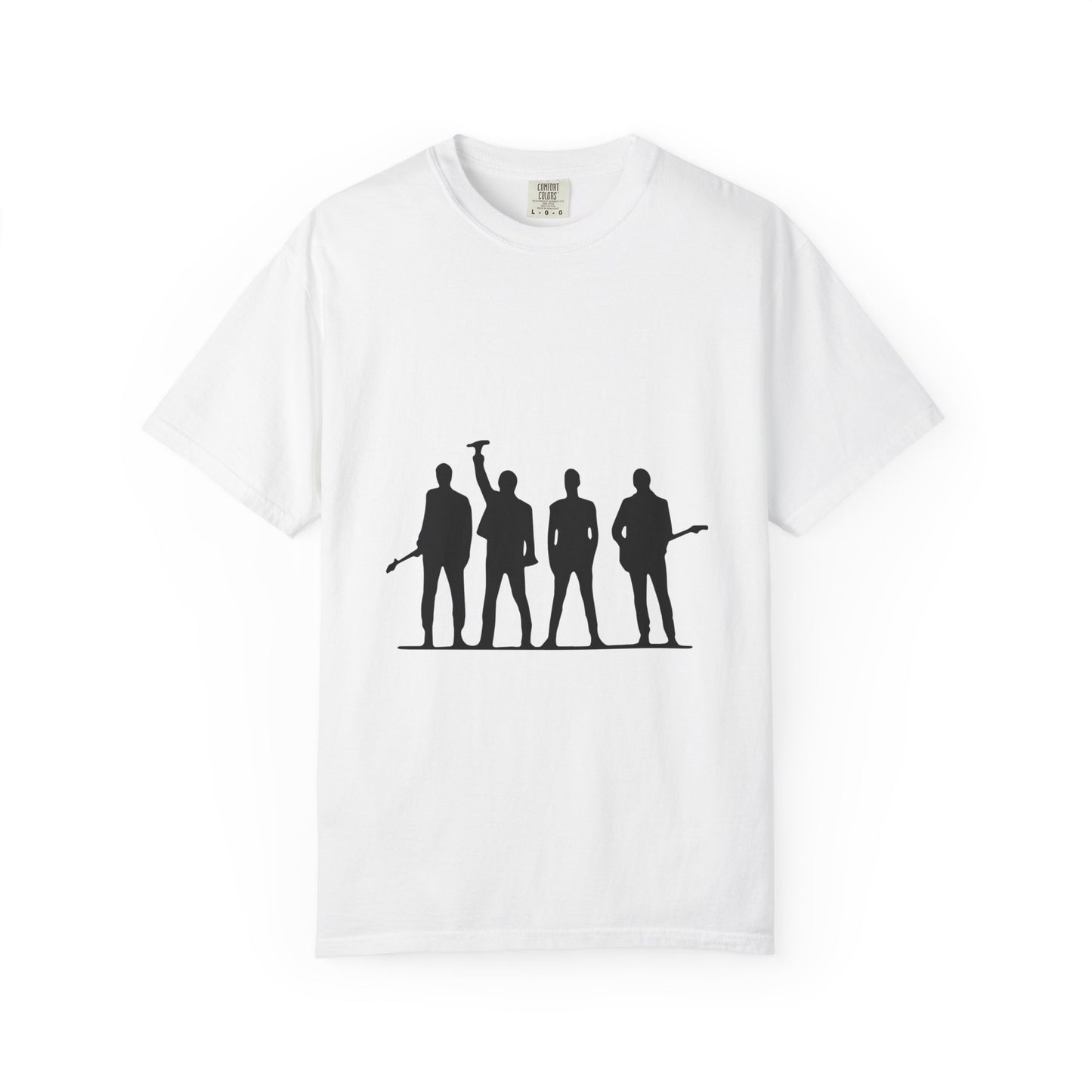 Retro Rock Vibes Unisex Garment-Dyed T-shirt - snazzymerch
