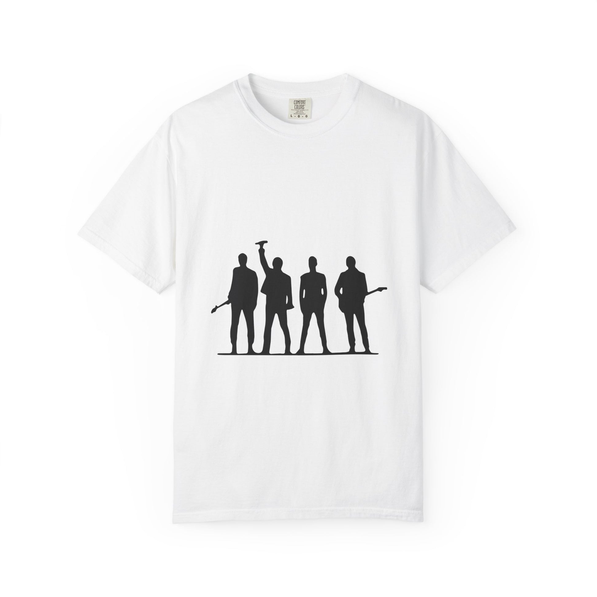 Retro Rock Vibes Unisex Garment-Dyed T-shirt - snazzymerch