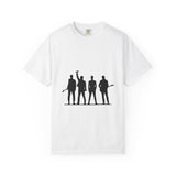 Retro Rock Vibes Unisex Garment-Dyed T-shirt - snazzymerch
