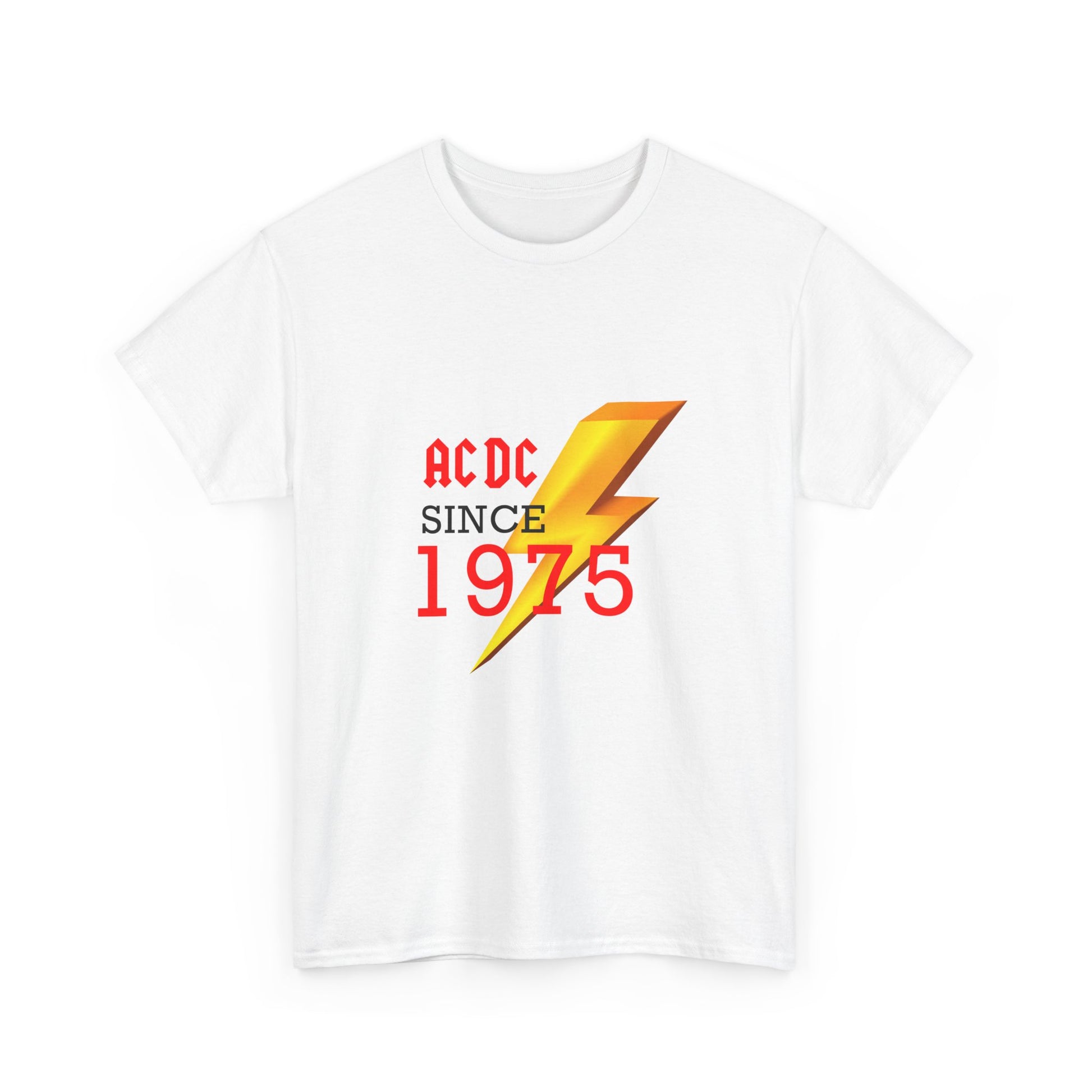 Golden Shockwave ‘75 Unisex Heavy Cotton Tee Printify