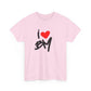 Sketch Love Groove Unisex Heavy cotton Tee Printify