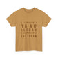 Hustle Over Tears Unisex Heavy cotton tee Printify
