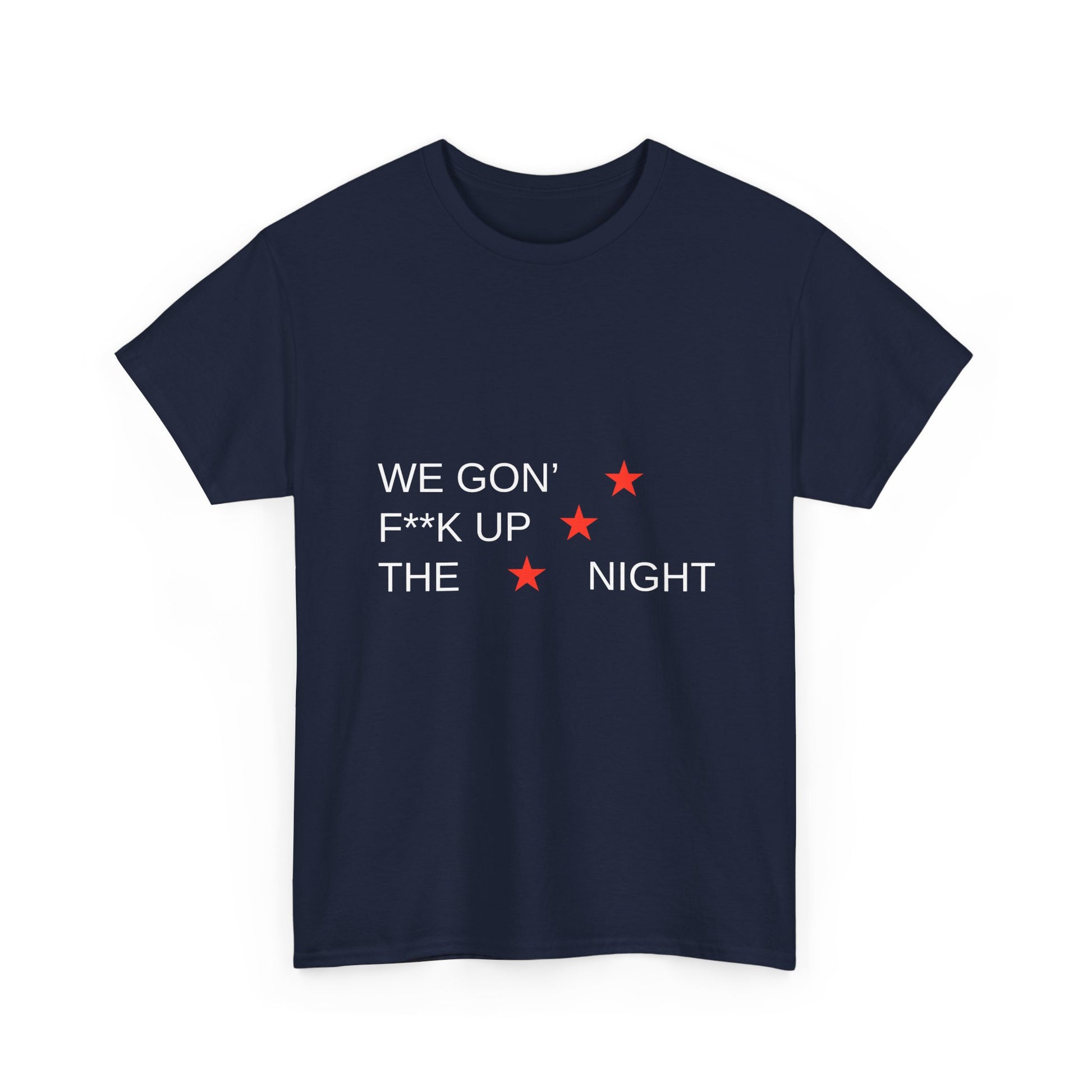 Triple Star Minimal Unisex Heavy Cotton Tee - snazzymerch
