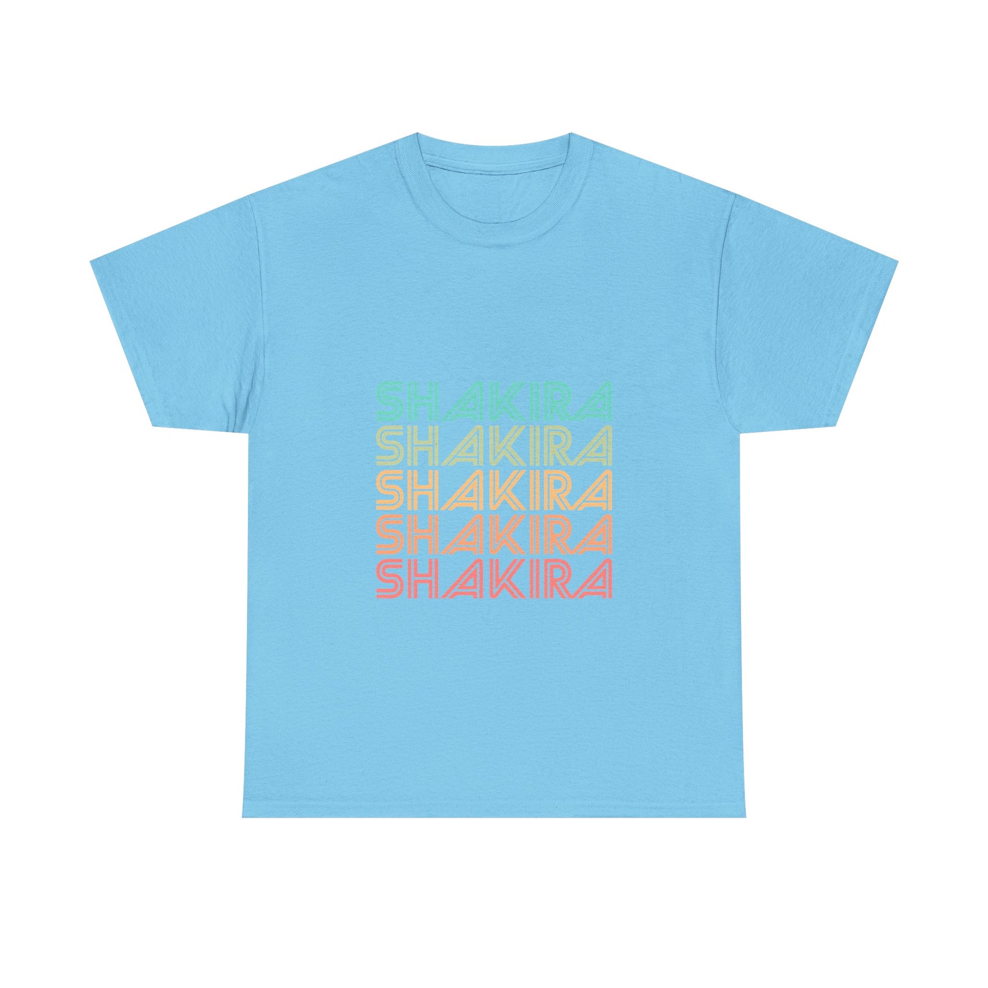 Retro Pop Lines Unisex Heavy cotton tee Printify