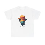 Funk Shadow Portrait Unisex Heavy cotton Tee Printify