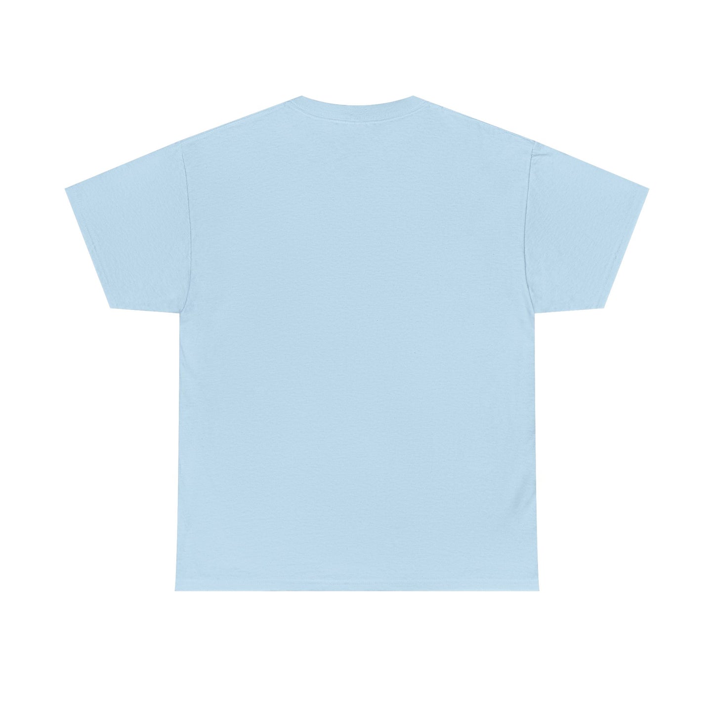 White Paw Print Unisex Heavy Cotton Tee Printify
