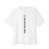Midnight Red Unisex Oversized Boxy Tee - snazzymerch