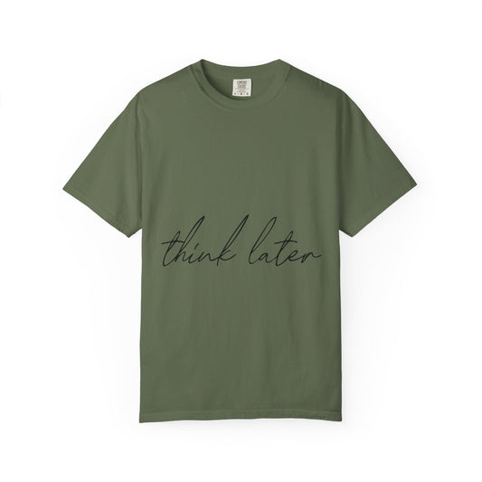 Retro Bold Unisex Garment-Dyed T-shirt - snazzymerch