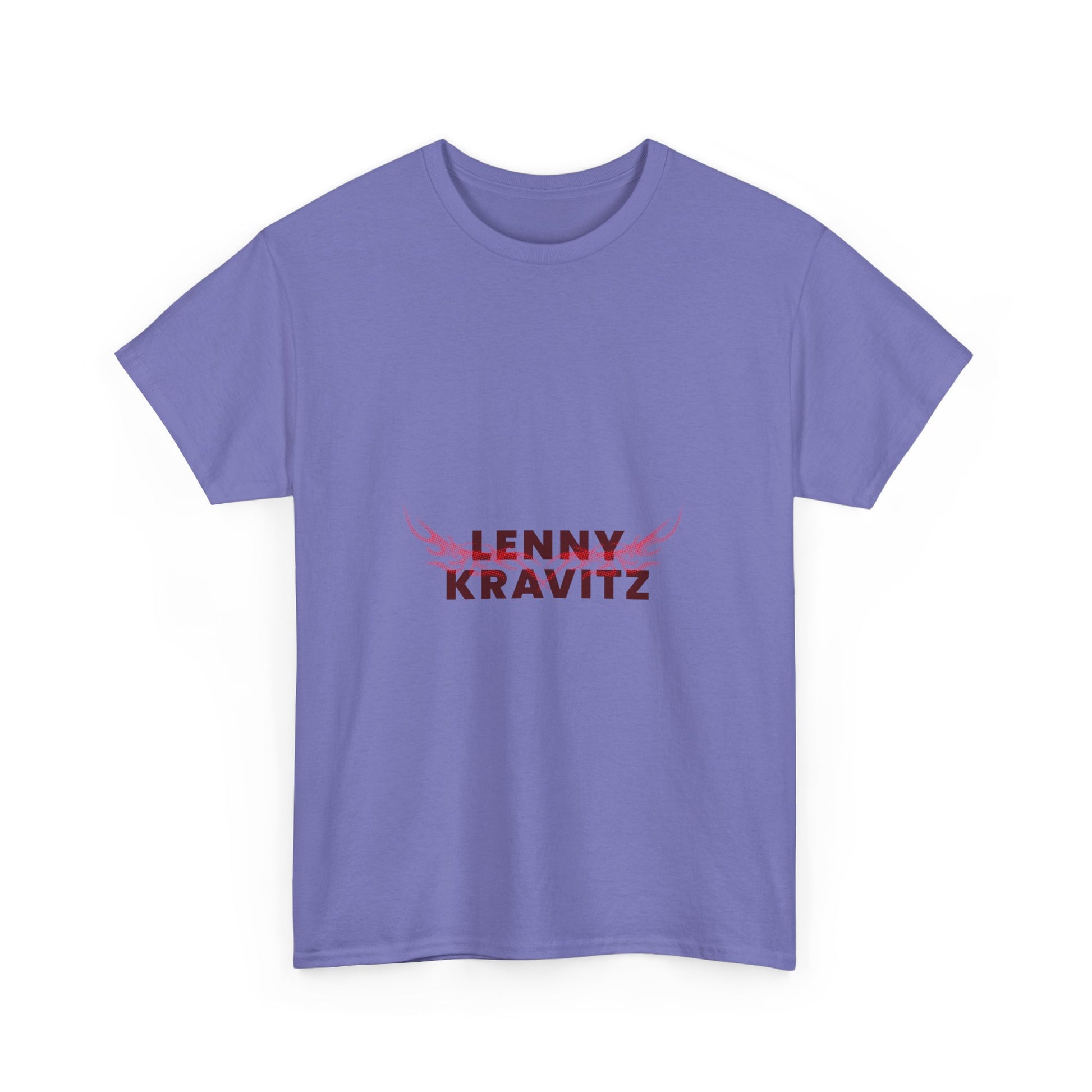Fire Aura Grid Unisex Heavy cotton tee Printify