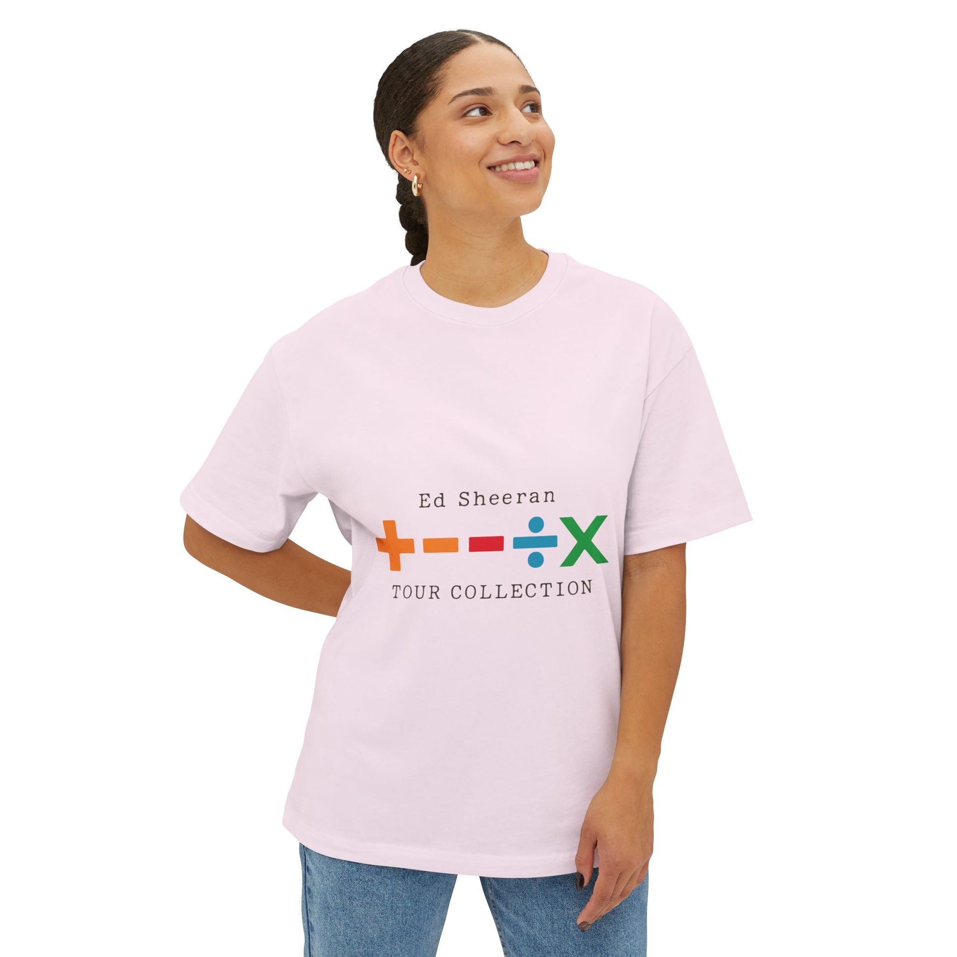 Unisex Oversized Boxy Tee – Ed Sheeran Edition Printify