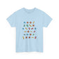 Minimalist Paw Print Unisex Heavy Cotton Tee - snazzymerch