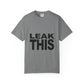 Bold Lettering Unisex Garment-Dyed T-shirt - snazzymerch
