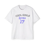 Love for 17 Graphic Men's Heavy Oversized Tee - snazzymerch