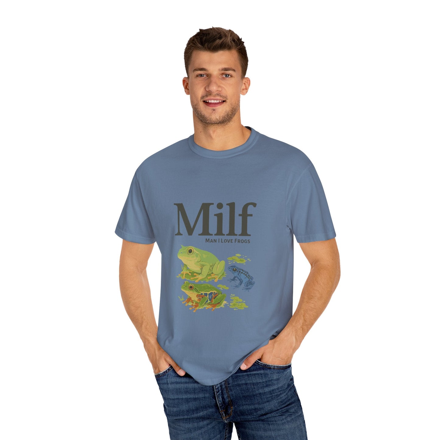 Unisex Garment-Dyed T-shirt – Snazzy Funny Milf Edition Printify
