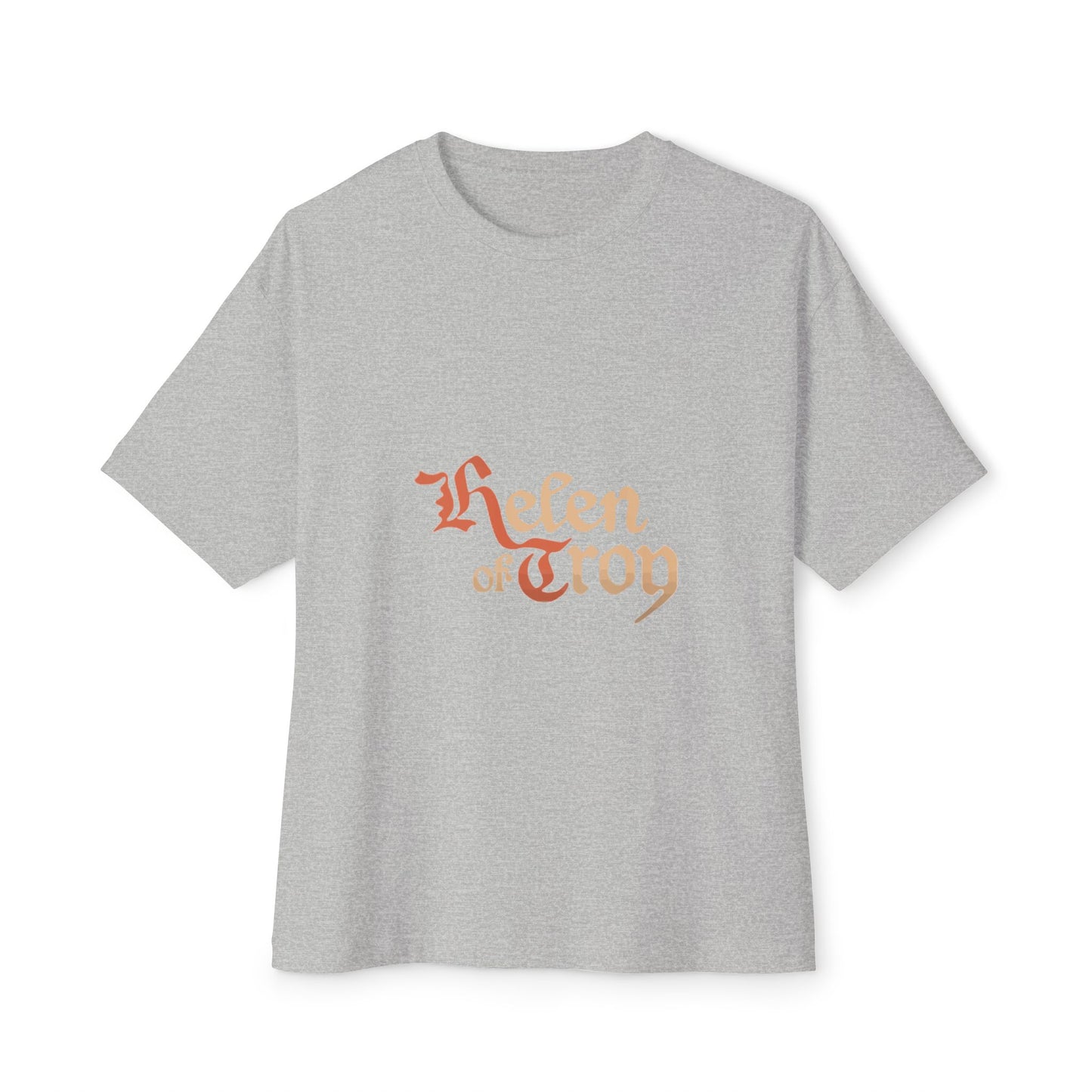 Trojan Spirit Unisex Oversized Boxy Tee - snazzymerch