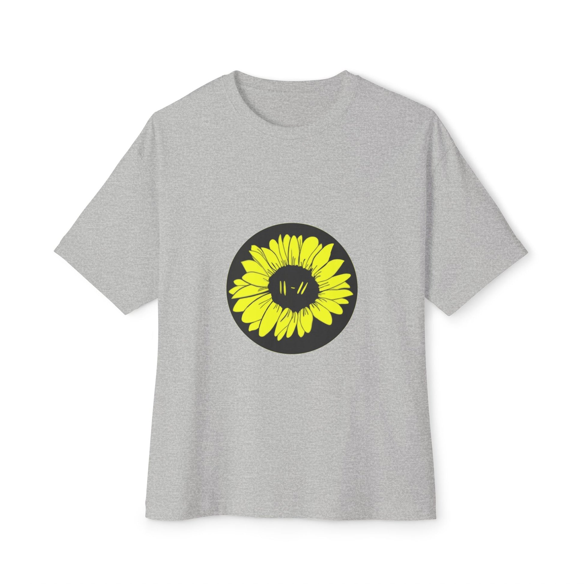 Bloom Aura Unisex Oversized Boxy Tee - snazzymerch
