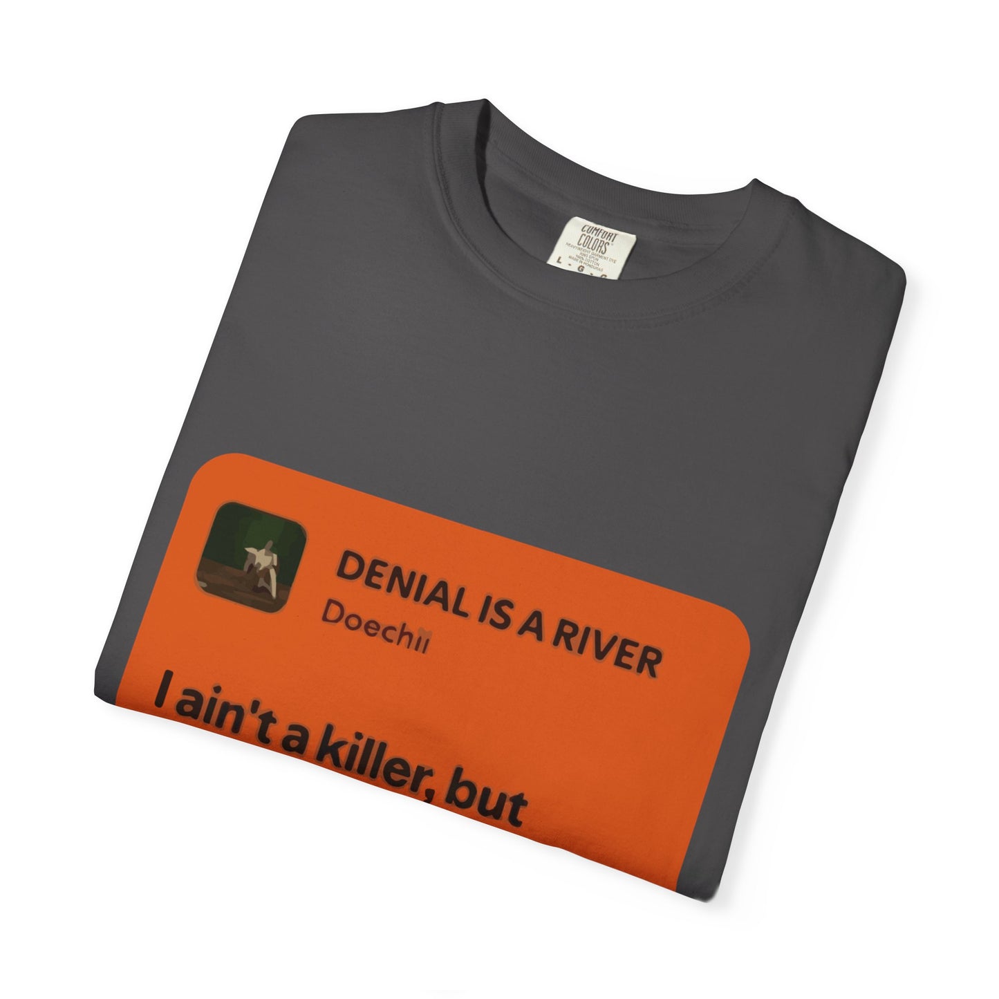 Music Quote Card Unisex Garment-Dyed T-shirt - snazzymerch