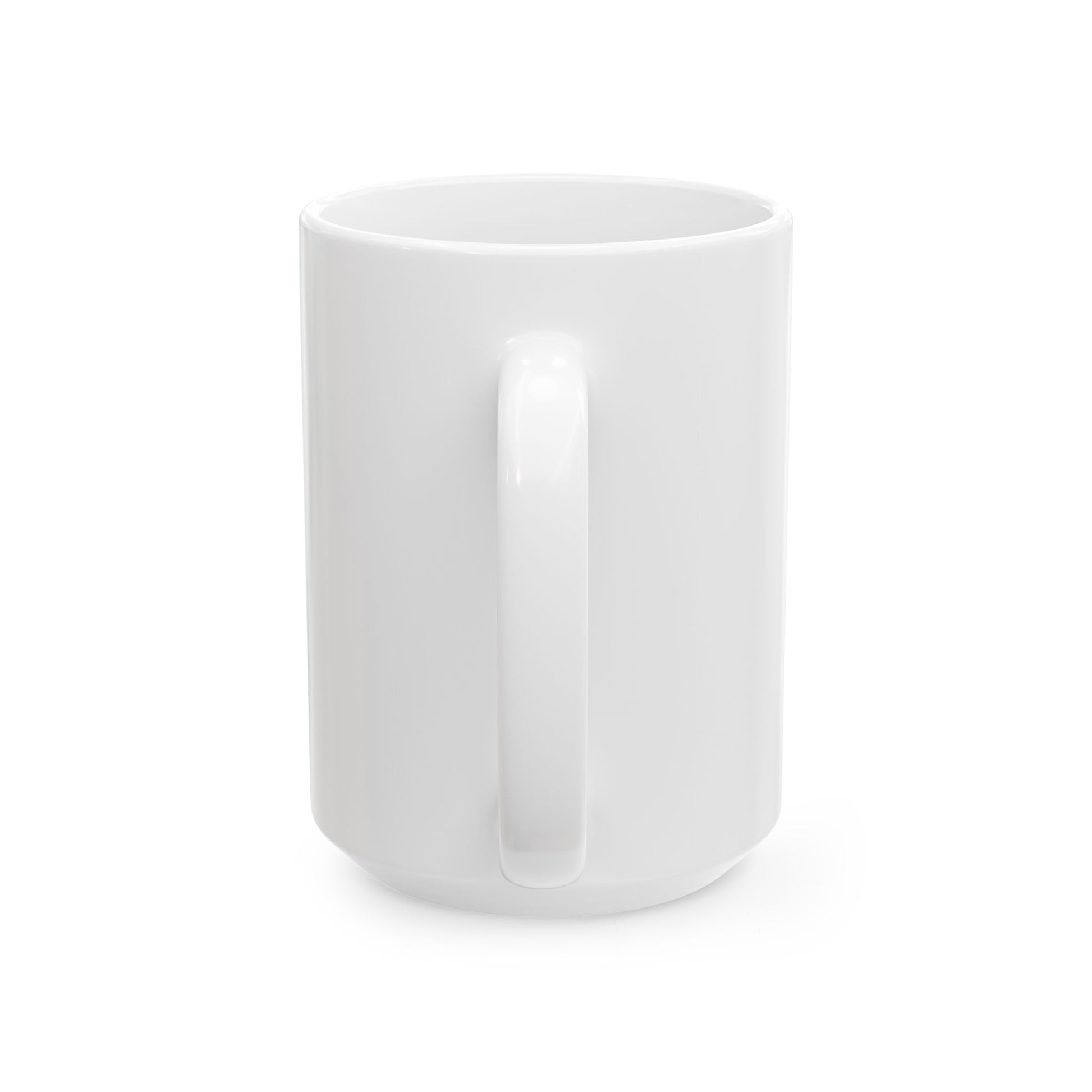 Clean Block Ceramic Mug, (11oz, 15oz) - snazzymerch