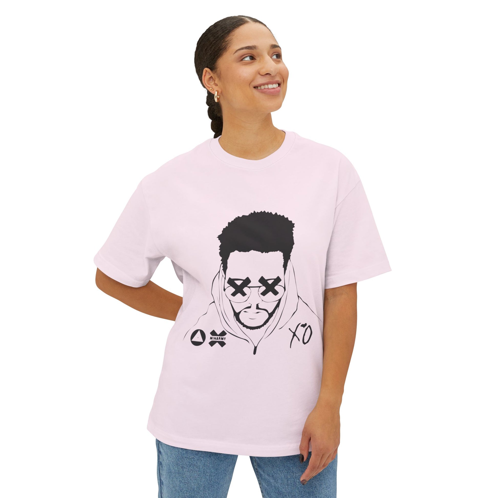 Hurry Up Tomorrow Unisex Oversized Boxy Tee - snazzymerch