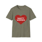 Nasty Women Heart - Unisex Softstyle T-shirt Printify