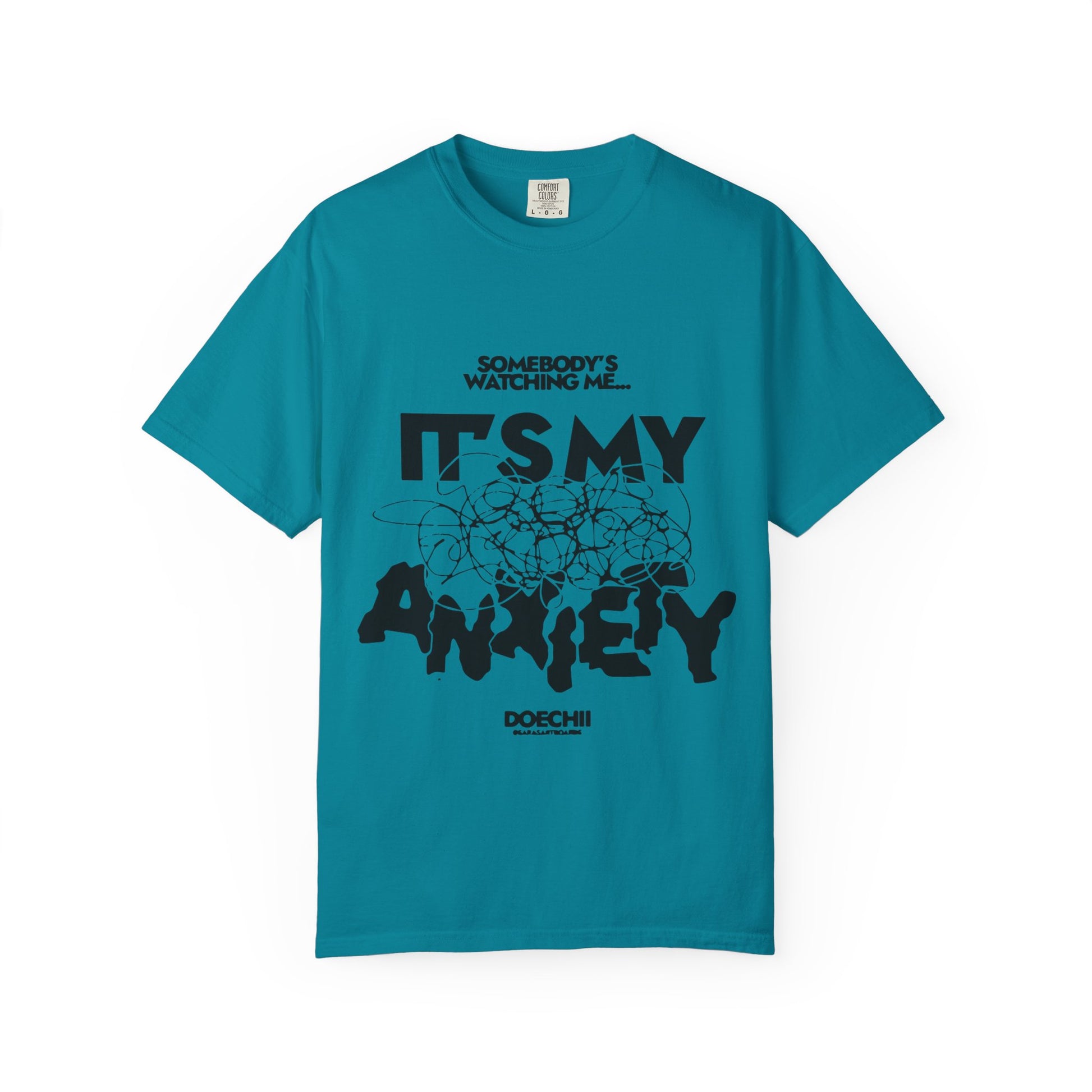 Block Font Quote Unisex Garment-Dyed T-shirt - snazzymerch