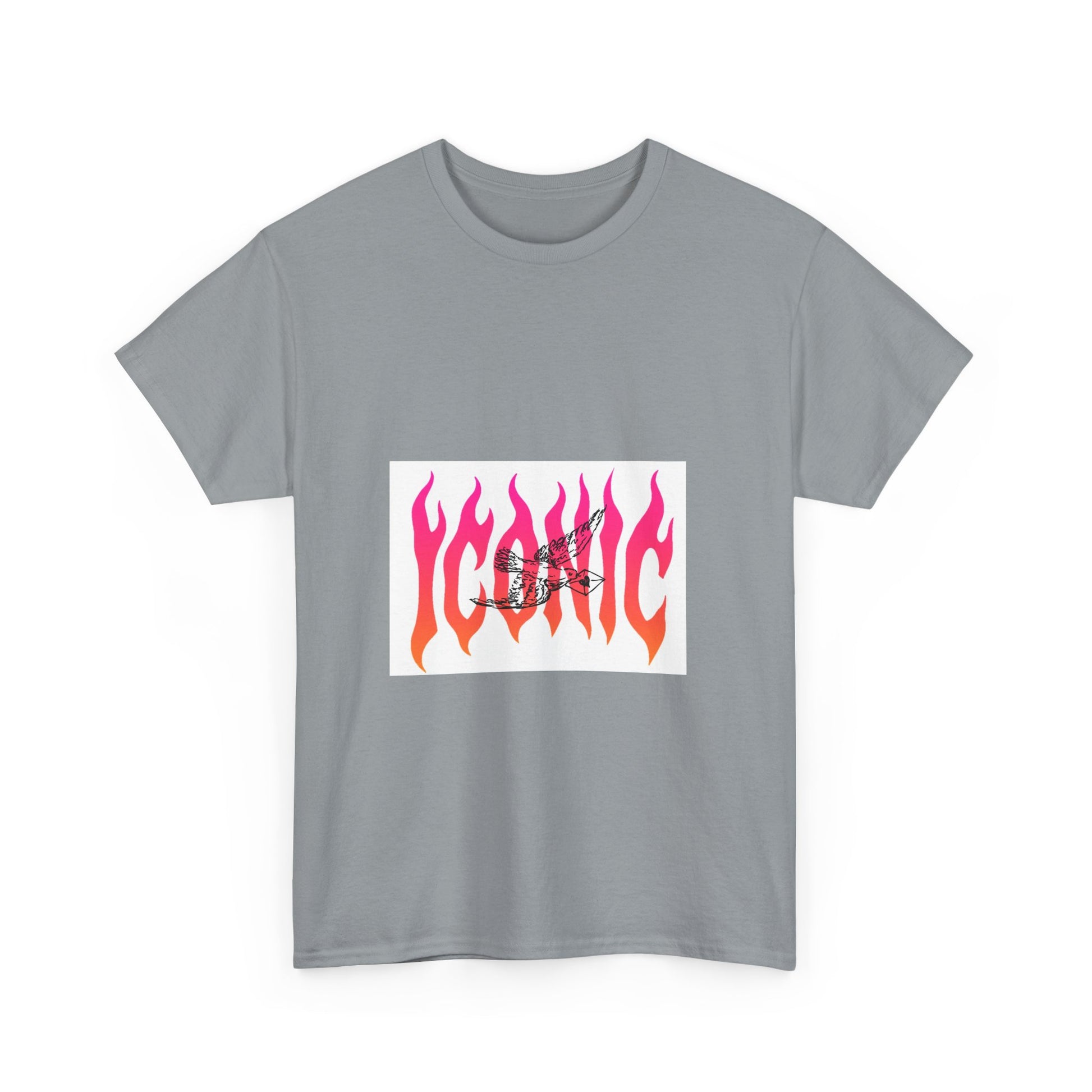 Flame Flight Iconic Unisex Heavy cotton tee Printify