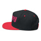 Happy Times Gradient Flat Bill Cap (Embroidery) - snazzymerch