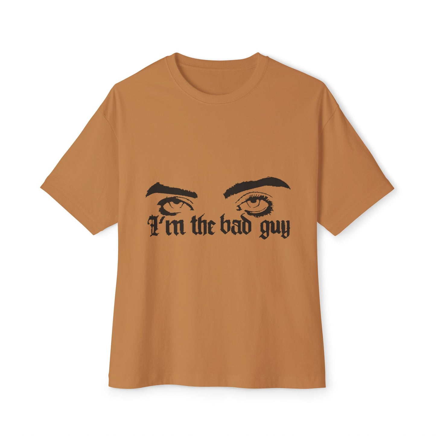 Billie Eilish Inspired Oversized T-Shirt – Eyes & Shadows Gothic Edition Printify