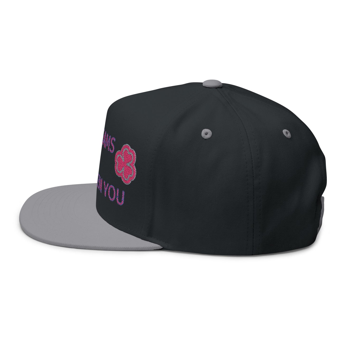 Your Dreams Haven’t Forgotten You Flat Bill Cap (Embroidery) - snazzymerch