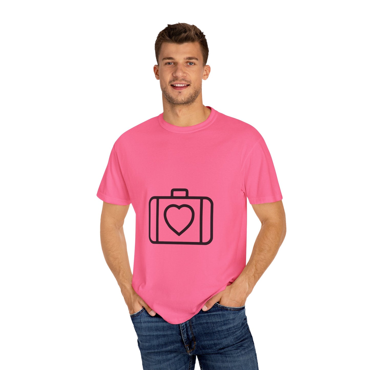 Retro Band Graphic Unisex Garment-Dyed T-shirt - snazzymerch