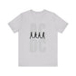 Retro Walk Rock Unisex short sleeve Tee Printify