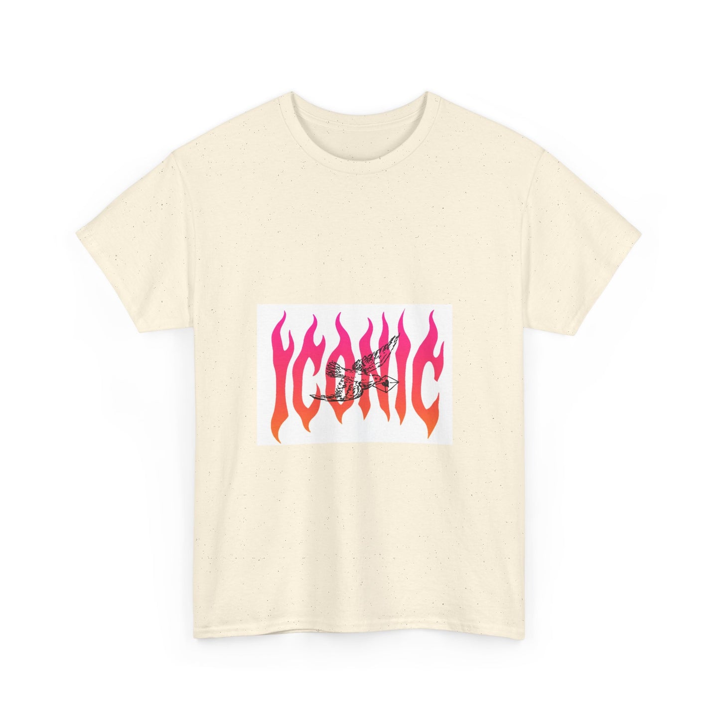 Flame Flight Iconic Unisex Heavy cotton tee Printify