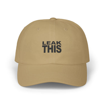 Bold Lettering Classic Dad Cap - snazzymerch