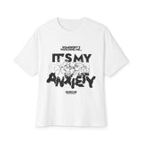 Block Font Quote Unisex Oversized Boxy Tee - snazzymerch