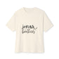 Clean White Unisex Oversized Boxy Tee - snazzymerch