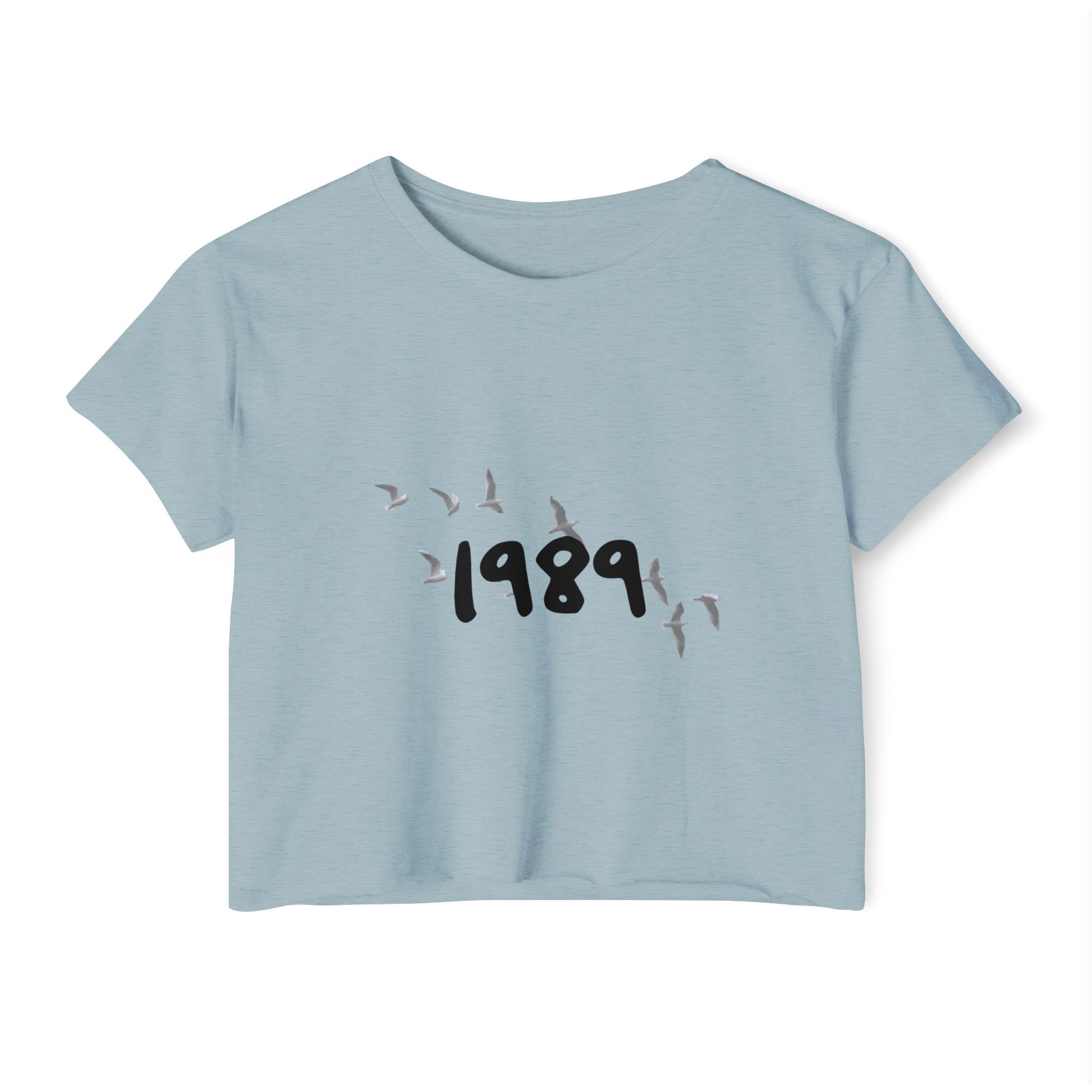 Wings of '89 Women's Festival Crop Top - snazzymerch