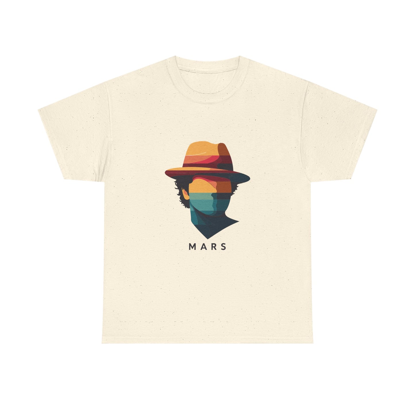 Funk Shadow Portrait Unisex Heavy cotton Tee Printify