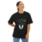 Starry Sky Wings Unisex Oversized Boxy Tee Printify