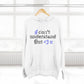 I <3 U Blue Type Three-Panel Fleece Hoodie - snazzymerch